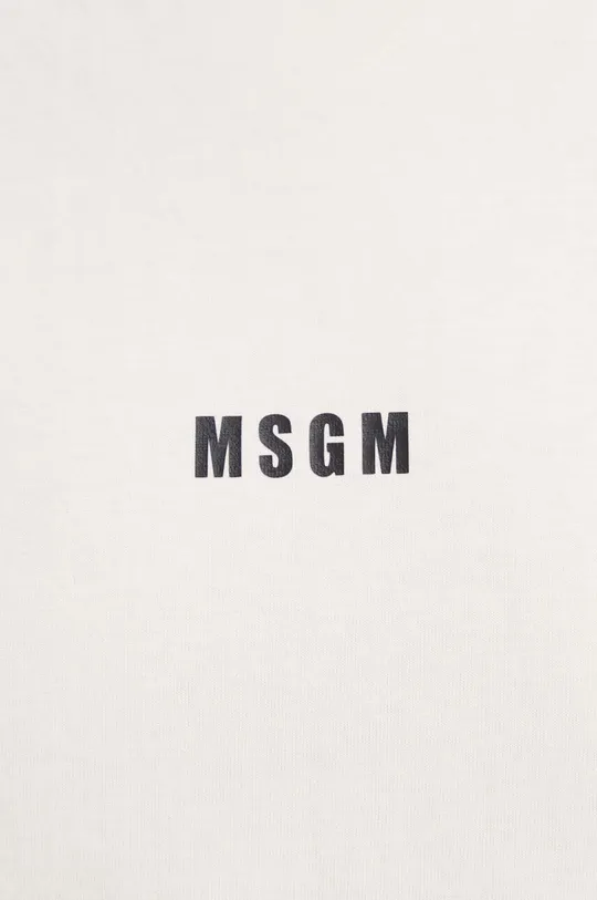 Хлопковая футболка MSGM Женский