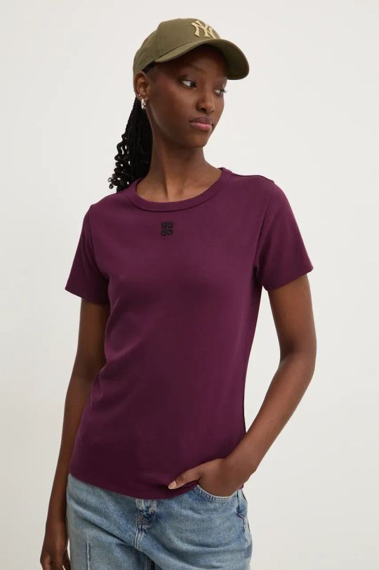 HUGO t-shirt violetto 50512002