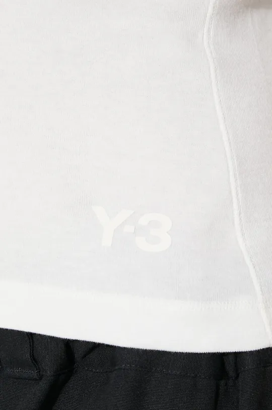 Βαμβακερό μπλουζάκι Y-3 Fitted SS Tee