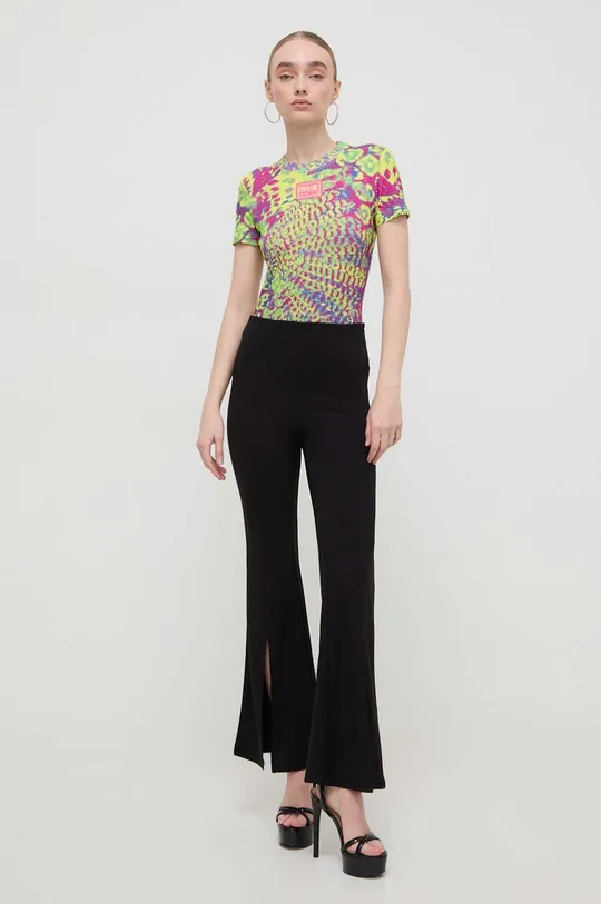 Tričko Versace Jeans Couture viacfarebná