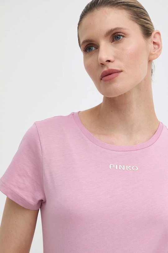 Pinko t-shirt bawełniany Answear Exclusive Damski