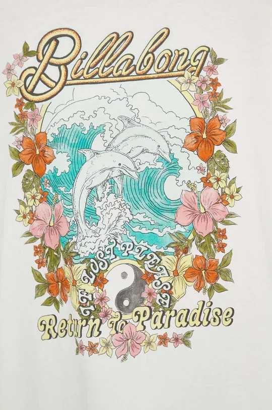 Billabong t-shirt bawełniany Return to Paradise Damski