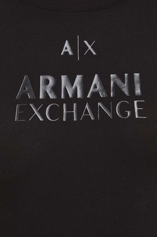 Бавовняна футболка Armani Exchange Жіночий