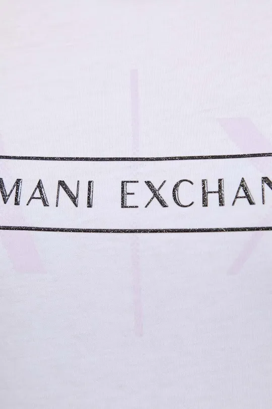 Хлопковая футболка Armani Exchange Женский