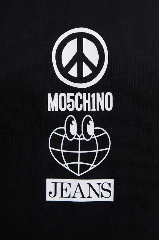 Хлопковая футболка Moschino Jeans Женский