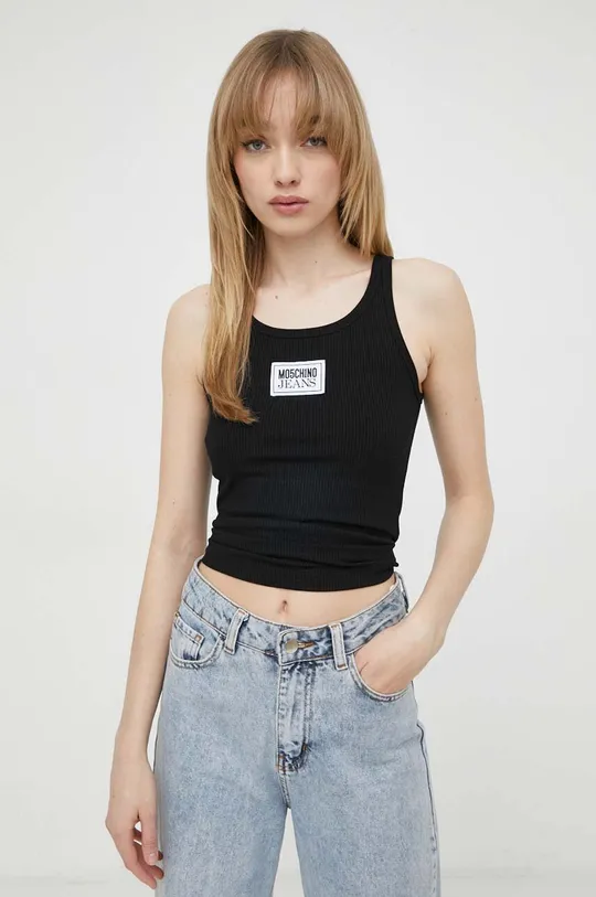 crna Top Moschino Jeans