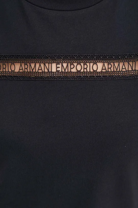 Хлопковая футболка Emporio Armani Женский