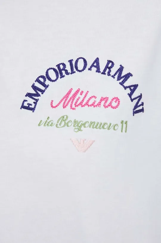 Хлопковая футболка Emporio Armani Женский