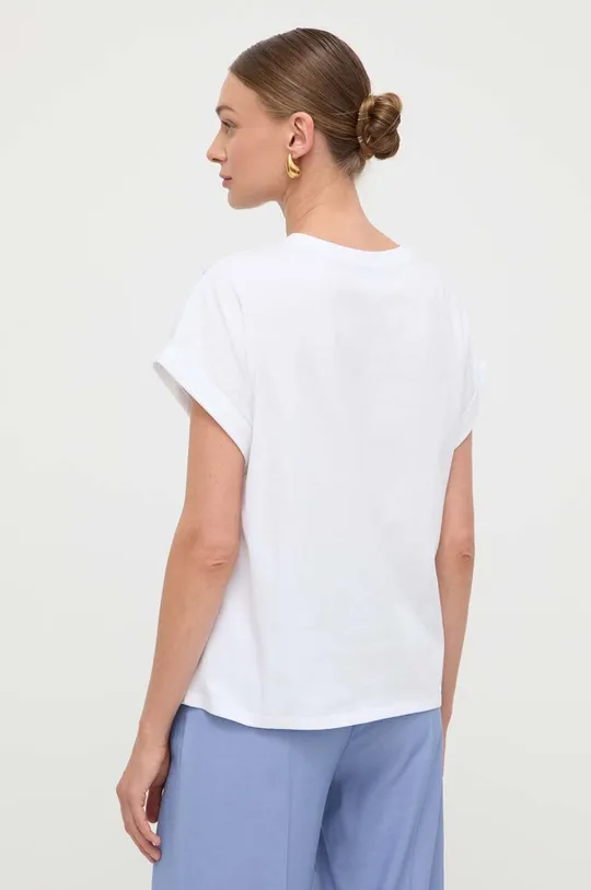Βαμβακερό μπλουζάκι Twinset Κύριο υλικό: 100% Βαμβάκι Προσθήκη: 100% Πολυεστέρας