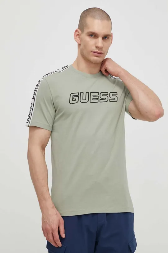 zöld Guess t-shirt ARLO
