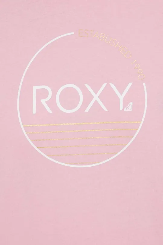 Βαμβακερό μπλουζάκι Roxy Shadow Original Γυναικεία