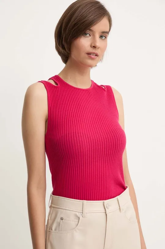 rosa United Colors of Benetton top in cotone