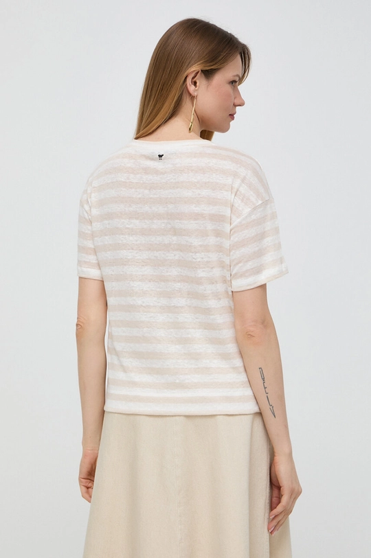 Weekend Max Mara t-shirt lniany 100 % Len