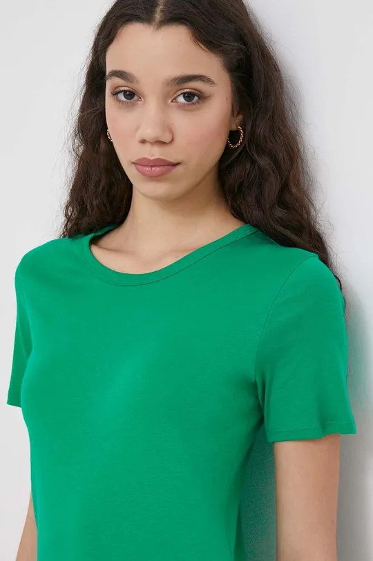 zielony United Colors of Benetton t-shirt bawełniany