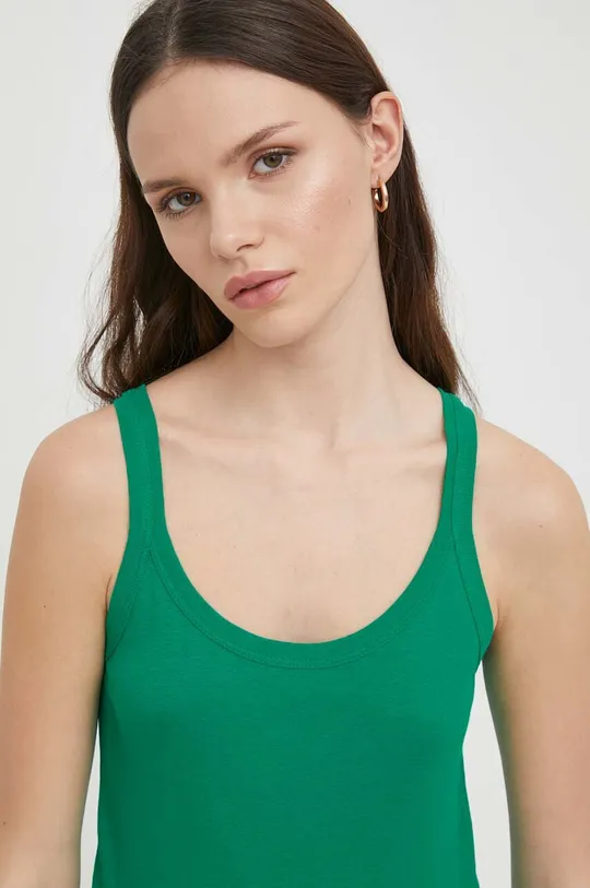 verde United Colors of Benetton top in cotone