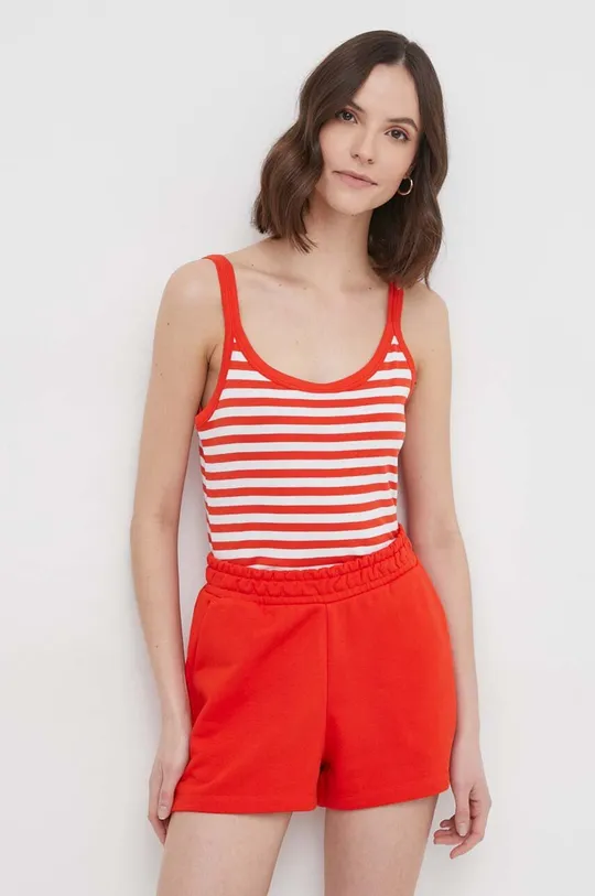 United Colors of Benetton top in cotone rosso