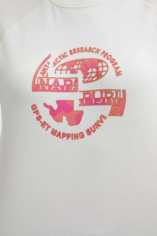 Βαμβακερό μπλουζάκι Napapijri S-Aberdeen Γυναικεία