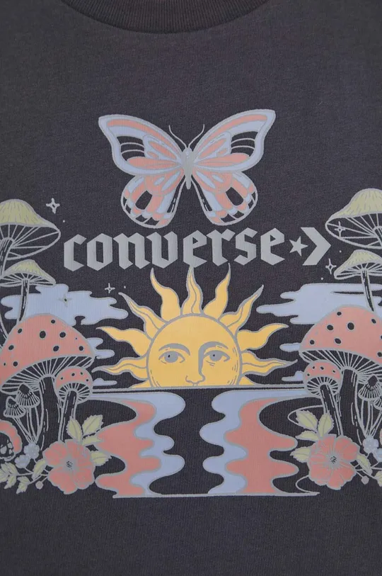 többszínű Converse pamut póló