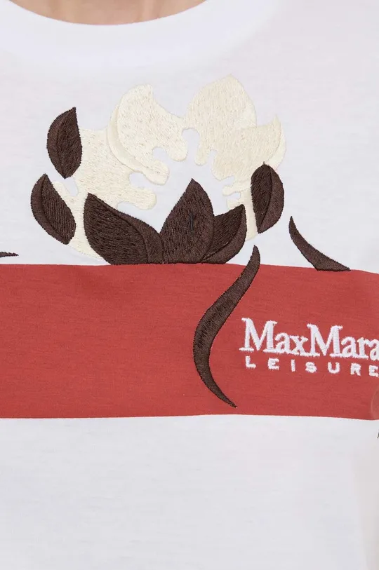 Bavlnené tričko Max Mara Leisure Dámsky