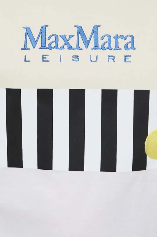 Bavlnené tričko Max Mara Leisure Dámsky