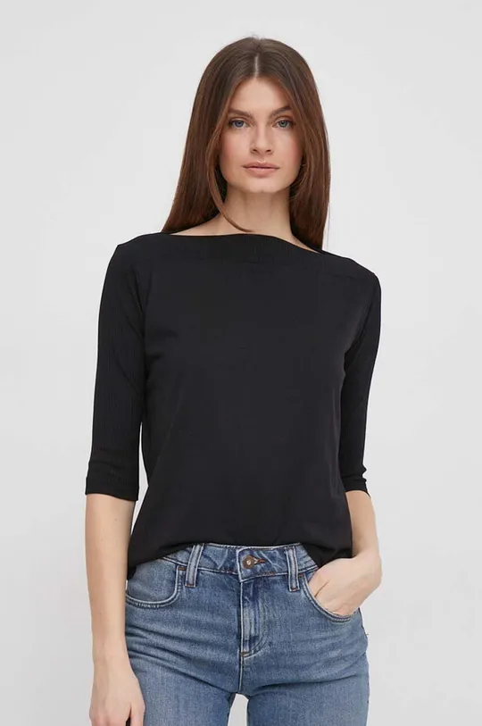 črna Kratka majica Sisley Ženski