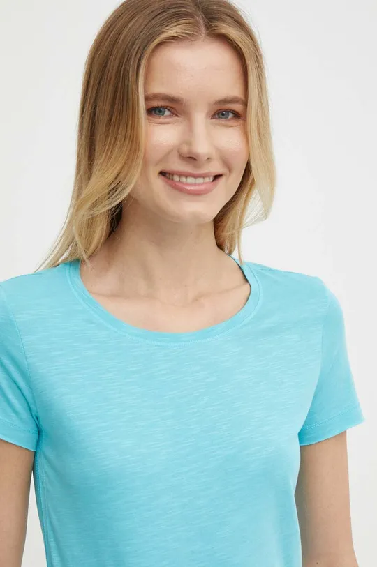 modra Kratka majica Sisley Ženski