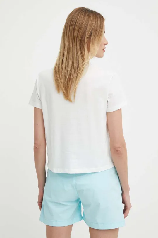 Odzież Sisley t-shirt bawełniany 3I1XL101S beżowy