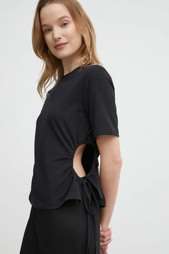 črna Kratka majica Sisley Ženski