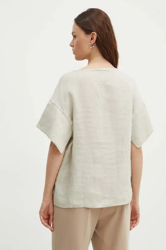 Льняная блузка Sisley 100% Лен