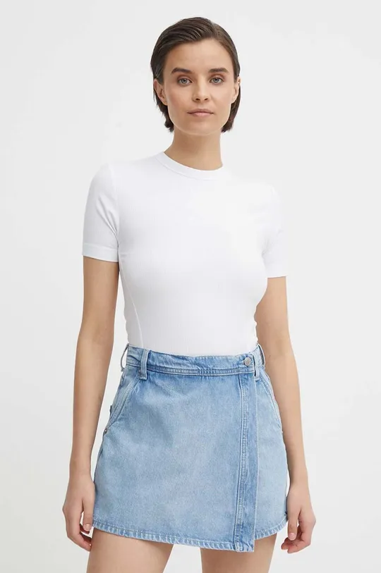 Majica kratkih rukava Calvin Klein bijela