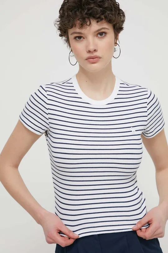 mornarsko modra Kratka majica Abercrombie & Fitch