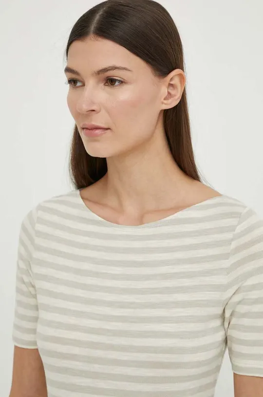 beige Marc O'Polo t-shirt in cotone