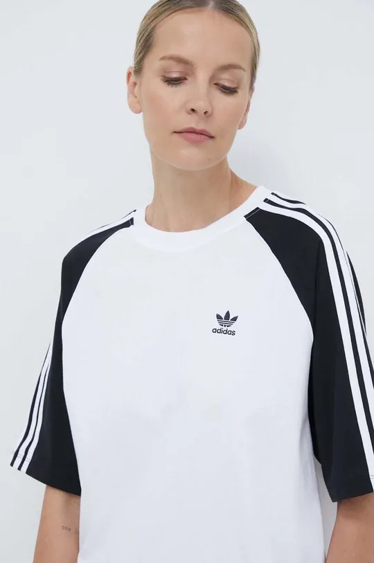 λευκό Βαμβακερό μπλουζάκι adidas Originals 0 Γυναικεία