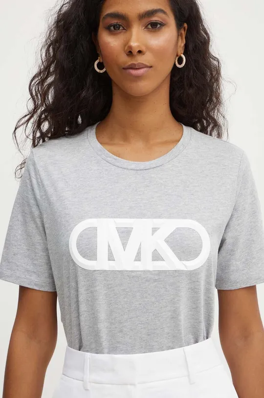 szary MICHAEL Michael Kors t-shirt bawełniany