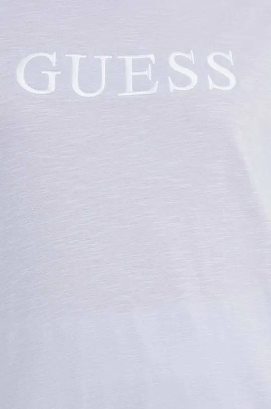 Βαμβακερό μπλουζάκι Guess AYLA Γυναικεία