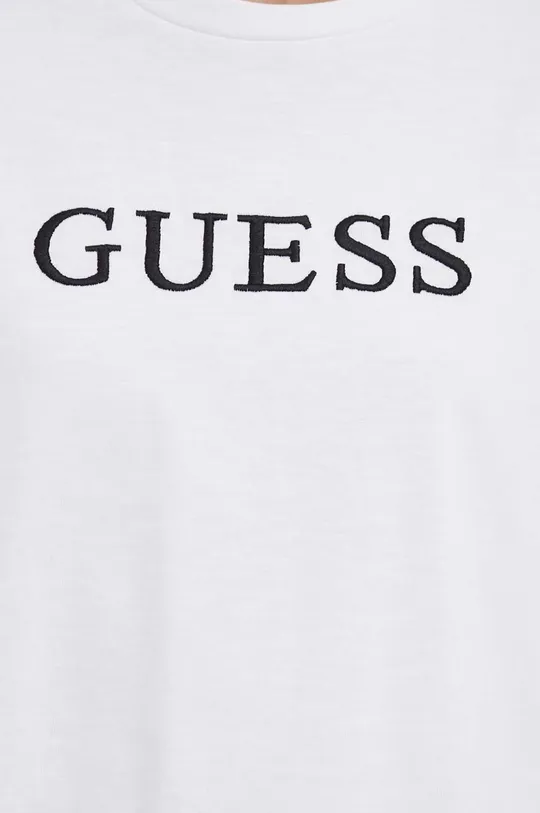 Bombažna kratka majica Guess ATHENA Ženski