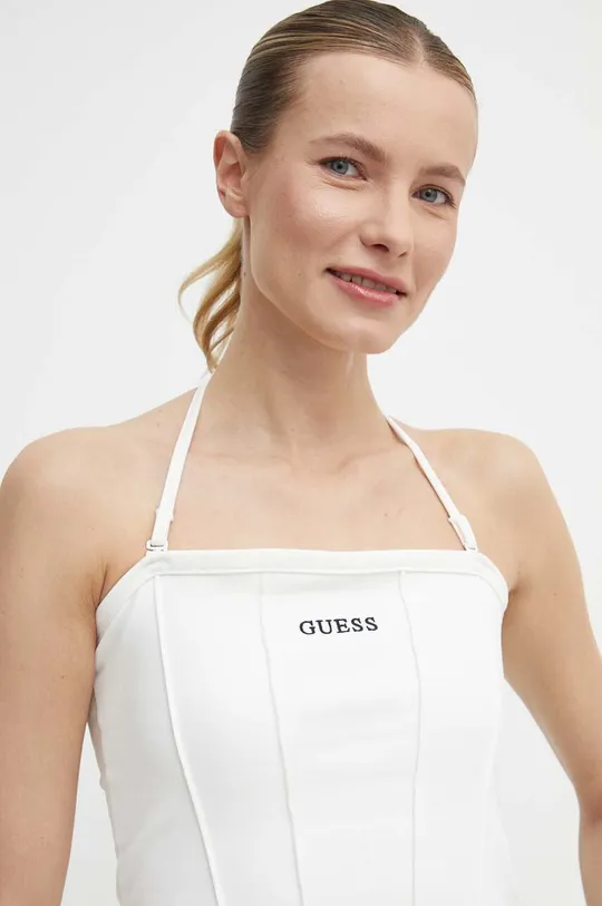 beżowy Guess top RUTH