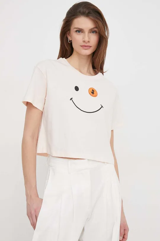 rosa Save The Duck t-shirt in cotone Donna