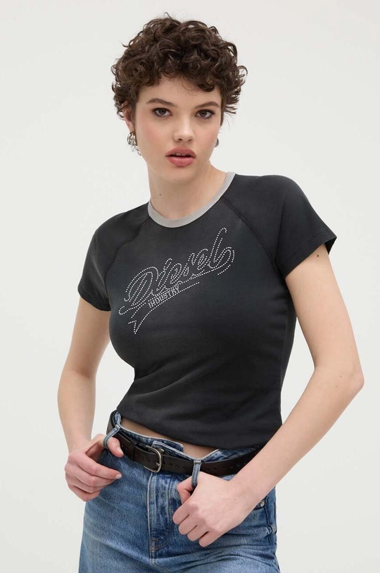 szürke Diesel t-shirt Női