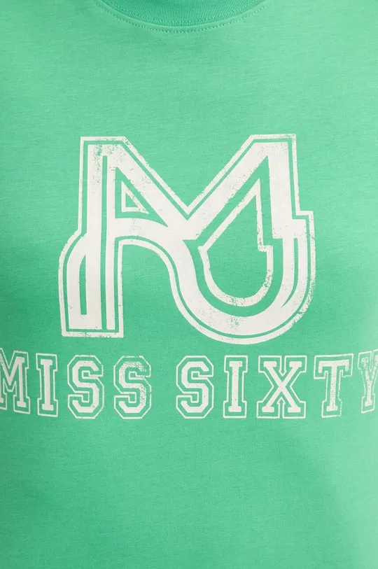 Miss Sixty t-shirt z domieszką jedwabiu SJ3520 S/S T-SHIRT Damski