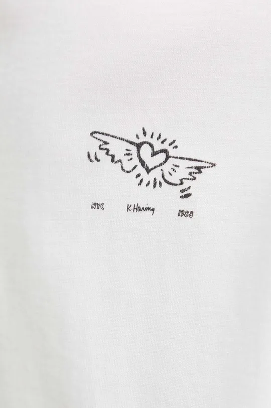 Βαμβακερό μπλουζάκι Miss Sixty x Keith Haring Γυναικεία