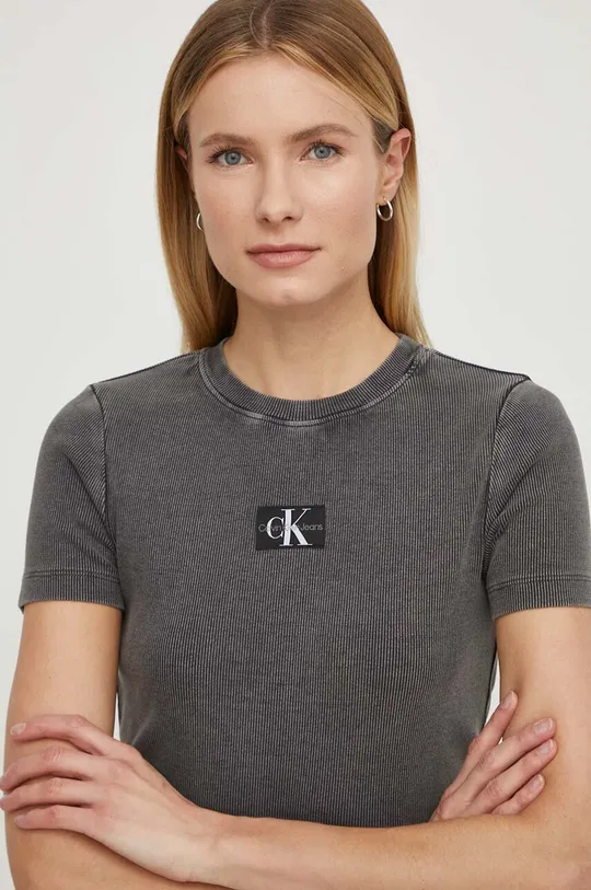 grigio Calvin Klein Jeans t-shirt Donna