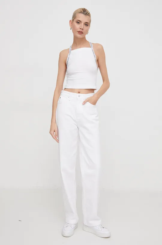 Calvin Klein Jeans top bianco