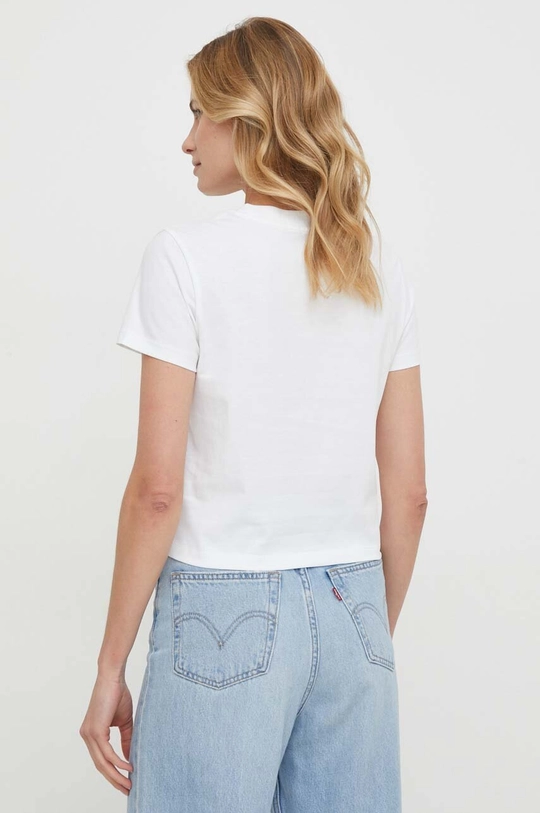 Calvin Klein Jeans t-shirt in cotone bianco