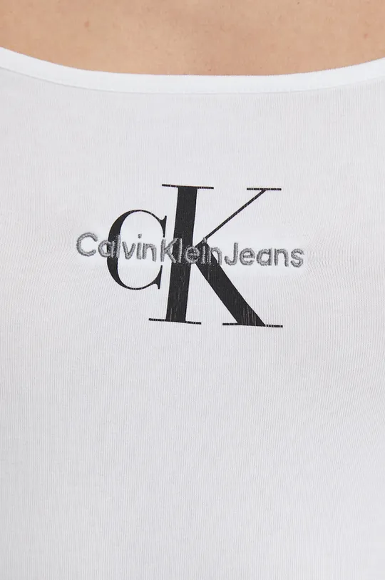 білий Боді Calvin Klein Jeans