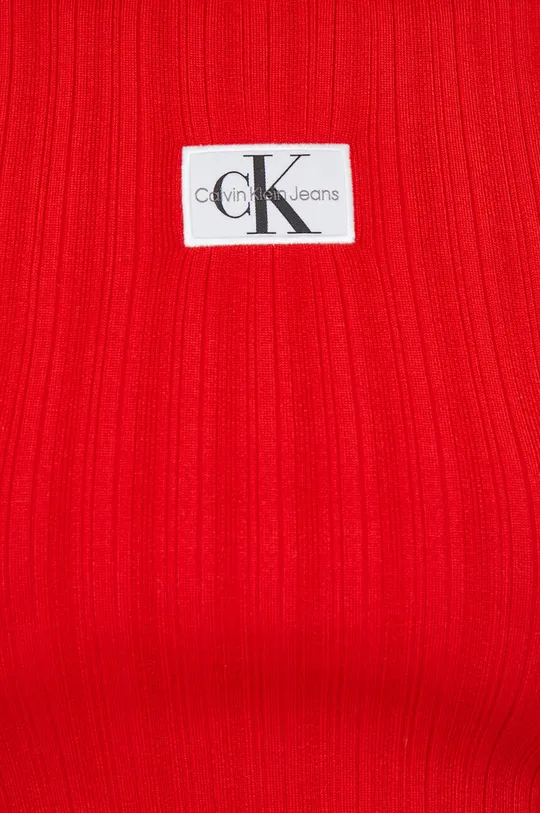 красный Топ Calvin Klein Jeans