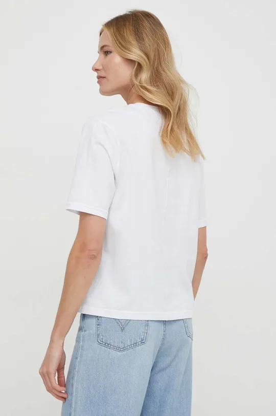 Μπλουζάκι Calvin Klein Performance λευκό