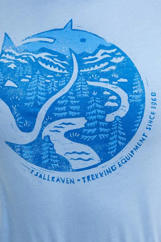 Хлопковая футболка Fjallraven Arctic Fox T-shirt Женский