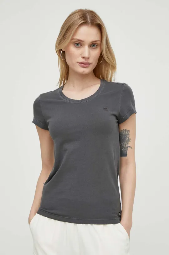 grigio G-Star Raw t-shirt in cotone Donna