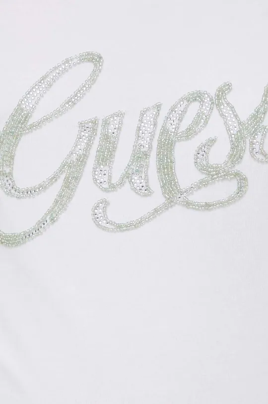 biały Guess t-shirt